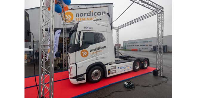 Electric trucks now in use for container traffic at the Port of Gothenburg – MHW Magazine