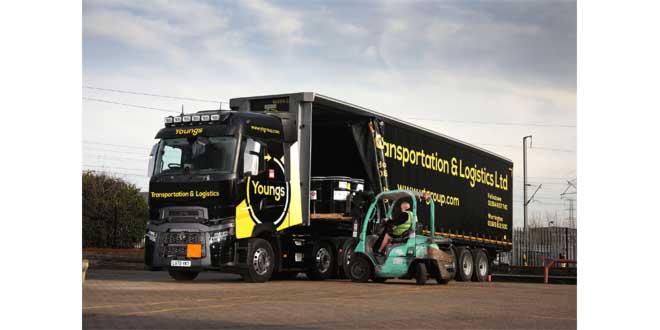 Flagship Renault Trucks highlight Youngs Transportation & Logistics’ rebrand