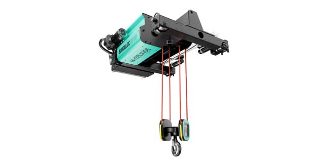 Verlinde launches a new range of synthetic rope electric hoists