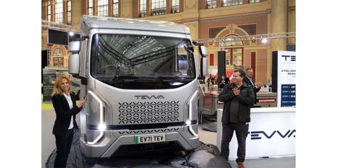 Tevva 7.5t electric truck now eligible for UK plug-in truck grant