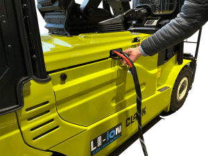 Clark expands electric forklift series with Li-Ion technology to include 80 Volt models