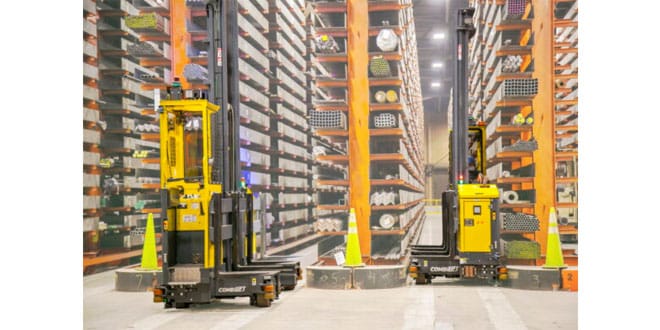 Combilift launches world’s first autonomous sideloader with the option to operate manually