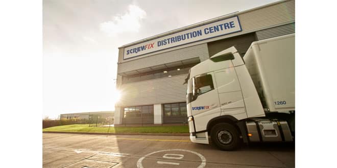 Wincanton and Screwfix switch to alternative fuel to lower transport emissions by up to 90%